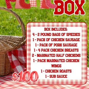 Picnic Box - Local Pickup ONLY