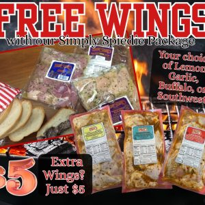 Simply Spiedie + FREE Wings