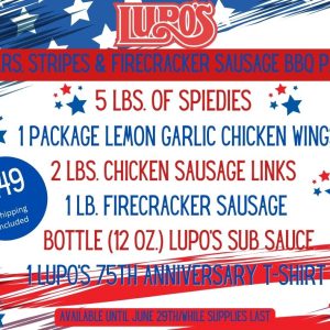 Stars, Stripes & Firecracker Sausage BBQ Pack