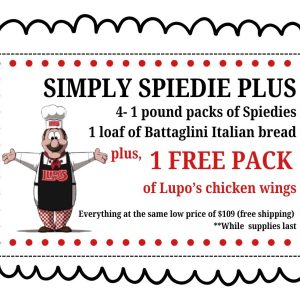 Simply Spiedie + FREE Wings