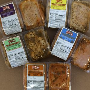 Marinated boneless skinless chicken breast